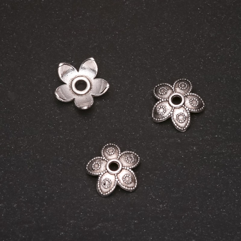 Końcówka do okuć jubilerskich, średnica 12×3 mm, średnica wewnętrzna 1,6 mm, opakowanie 20 g, ±37 szt.