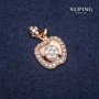 Wisiorek Xuping Jabłko 15×20×24 mm Pozłacany 18K
