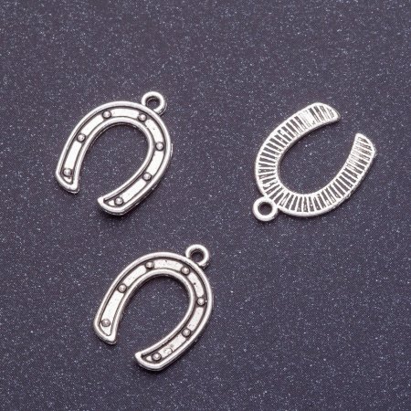 Zawieszka podkowa 16×12 mm, opakowanie 20 g ± 43 szt.