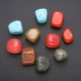 Naturalny kamień asortymentowy – gładzone kamienie 18×22 mm (+-) opakowanie 100 g