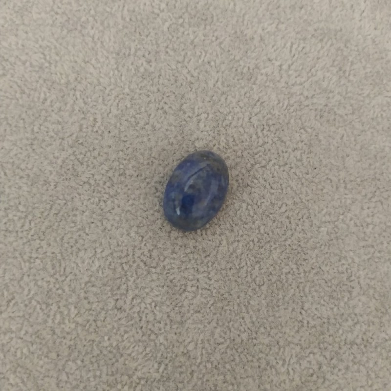 Kaboszon z kamienia lazuryt 22x15 mm