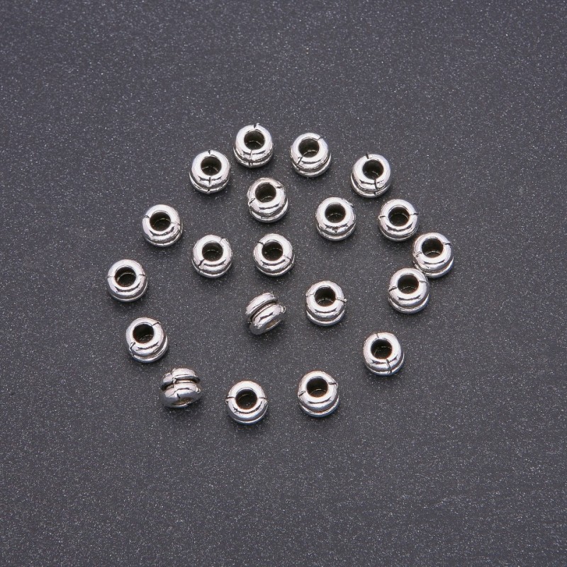 Koralik-wkładka, średnica 6 mm, opakowanie 20 g +/- 34 szt.
