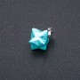 Wisiorek Merkaba Turkuza (pojedynczy) 10x10 mm