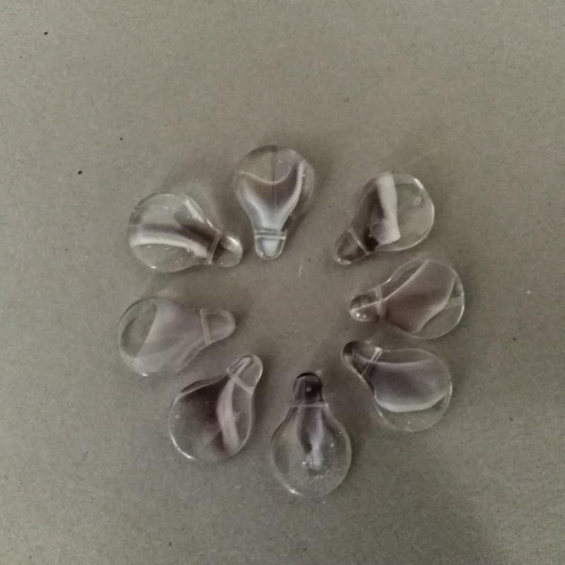 Koraliki z szkła Murano 13×20 mm