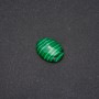 Kaboszon z kamienia malachitu, połysk 20×15 mm +