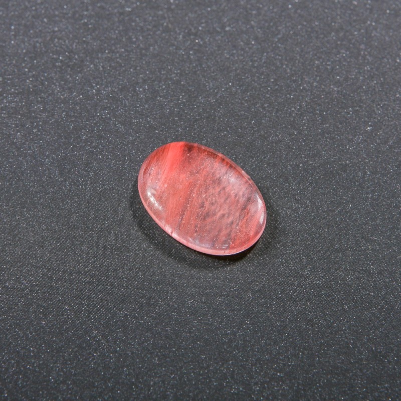 Kaboszon z chalcedonu 25×18 mm