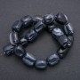 Koraliki agatowe na żyłce, w kształcie prostopadłościanu, rozmiar 20×15 mm, długość 38 cm (+/-)
