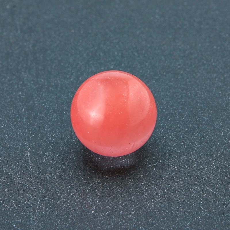 Kula ozdobna z chalcedonu, średnica 20 mm+