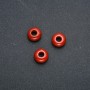 Koralik Pandora z naturalnym czerwonym jaspisem 14×7 mm, średnica otworu 5,5 mm +