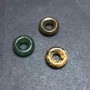 Koralik Pandora z zielonego jaspisu 15×4 mm, średnica otworu 5 mm+