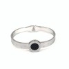 Bransoletka Xuping rodowana, grubość 8 mm + -, średnica 63 × 54 mm +