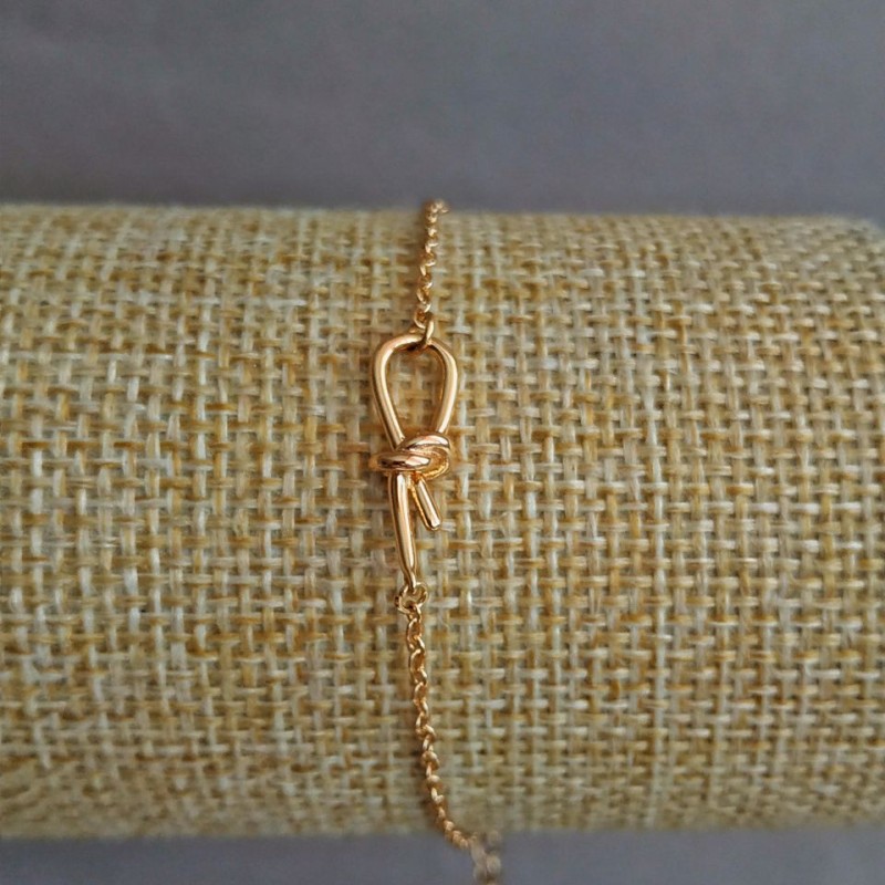 Bransoleta Xuping pozłacana 18K, długość 17–20 cm, grubość 1,7 mm +