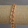 Bransoletka Xuping pozłocenie 18K, długość 19 cm, grubość 8,5 mm+
