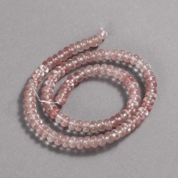 Koraliki z chalcedonu na nitce, średnica 6×4 mm ±, długość 39 cm ±