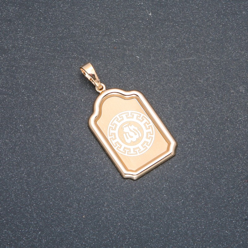 Wisiorek Xuping pozłacany 18K, średnica 39×20 mm +