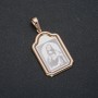 Wisiorek Xuping – Ikona pozłacana 18K, średnica 39×20 mm +