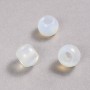 Koralik Pandora z kamieniem księżycowym 12×10 mm, średnica otworu 5 mm +