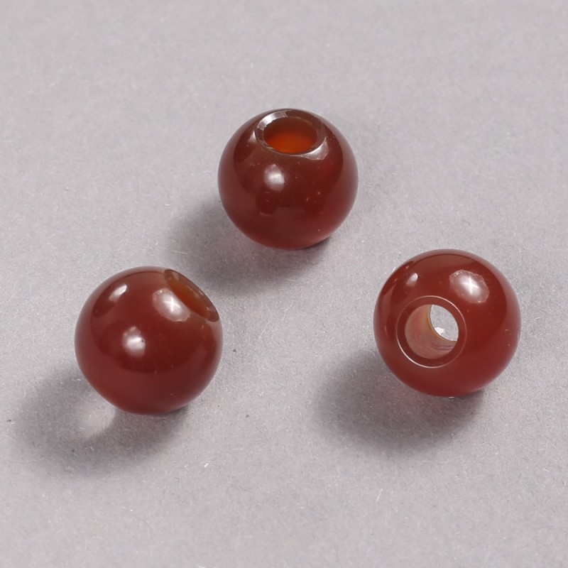 Koralik Pandora z karneolu naturalnego 14×12 mm