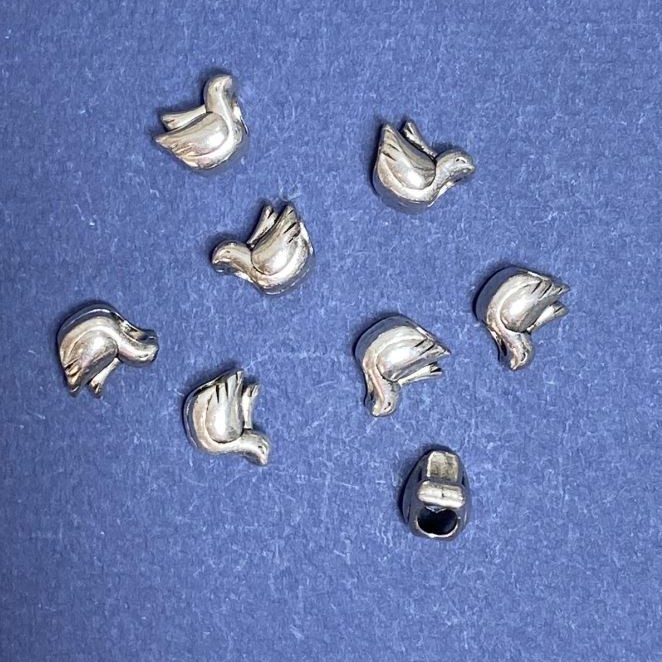 Koralik Pandora «Niebieski» 8×10 mm, średnica 5 mm, opakowanie 20 g, ±14 szt.