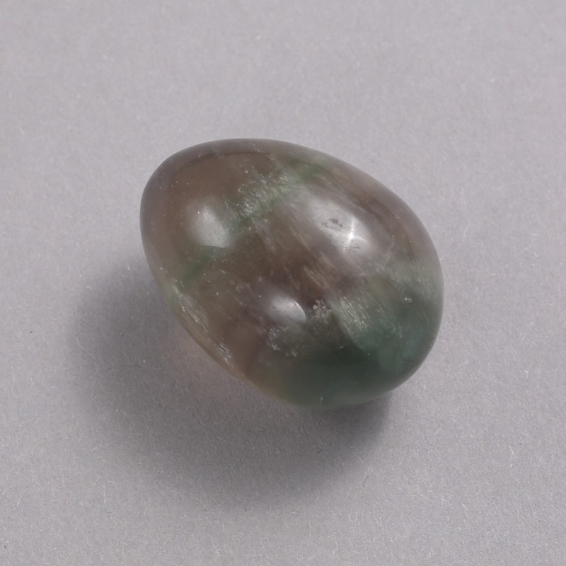 Jajko ozdobne z fluoritu, średnica 40×30 mm