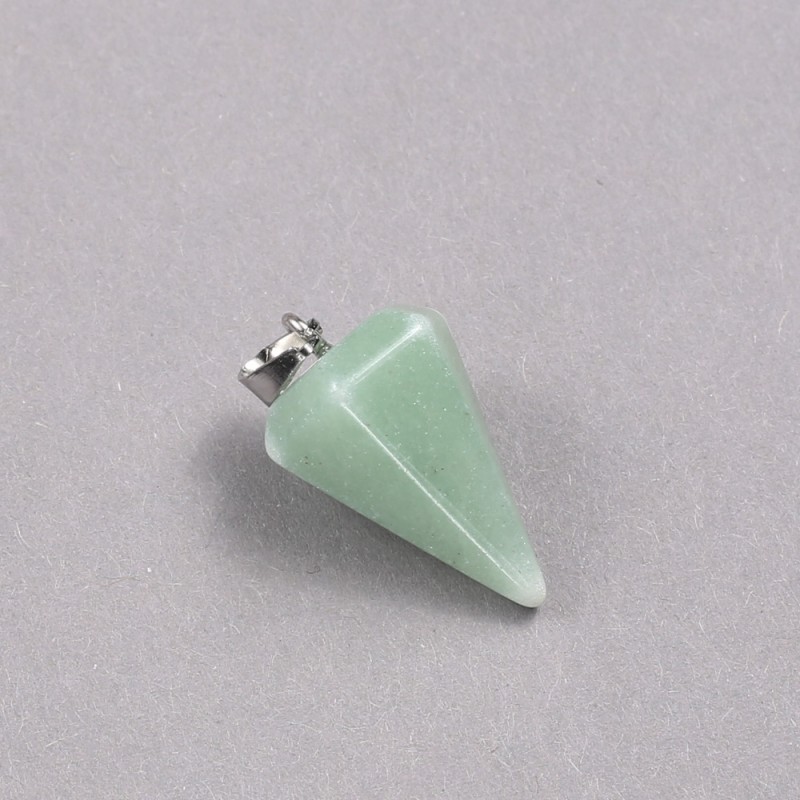 Wisiorek Wahadło z nefrytu 14×22×30 mm ± mm