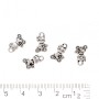 Zawieszka do biżuterii „Hello Kitty na rowerze” 12×7 mm, fason 20 g, +/- 37 szt., kolor metalu srebrny