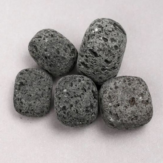 Pamiątkowe kamienie lawowe, średnica 22×20 mm ± (opakowanie 100 g)