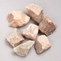 Suvenirowe naturalne nieobrabiane kamienie heliolit, średnica ok. 25×30 mm ± (za 100 g) asortyment rozmiarów