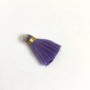 Przygotówka do rękodzieła: miniaturowy pędzelek jedwabny z pierścieniem "jedwab", długość 2 cm, średnica 5 mm, cena za 1 sztukę