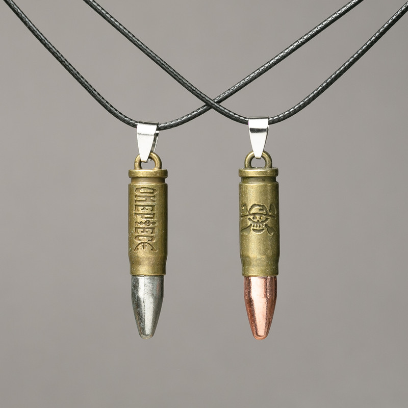 Para wisiorków Kulki na sznurku 45 × 9 mm + -, długość 45–50 cm