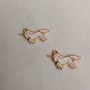 Zawieszka do biżuterii Jednorożec, emaliowana, op. 9 szt., 22×12 mm