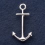 Broszka «Kotwica» 5×2,5 cm, szary metal