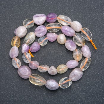 Koraliki fasetowane w asortymencie, średnica 10×6 mm, długość 40 cm +