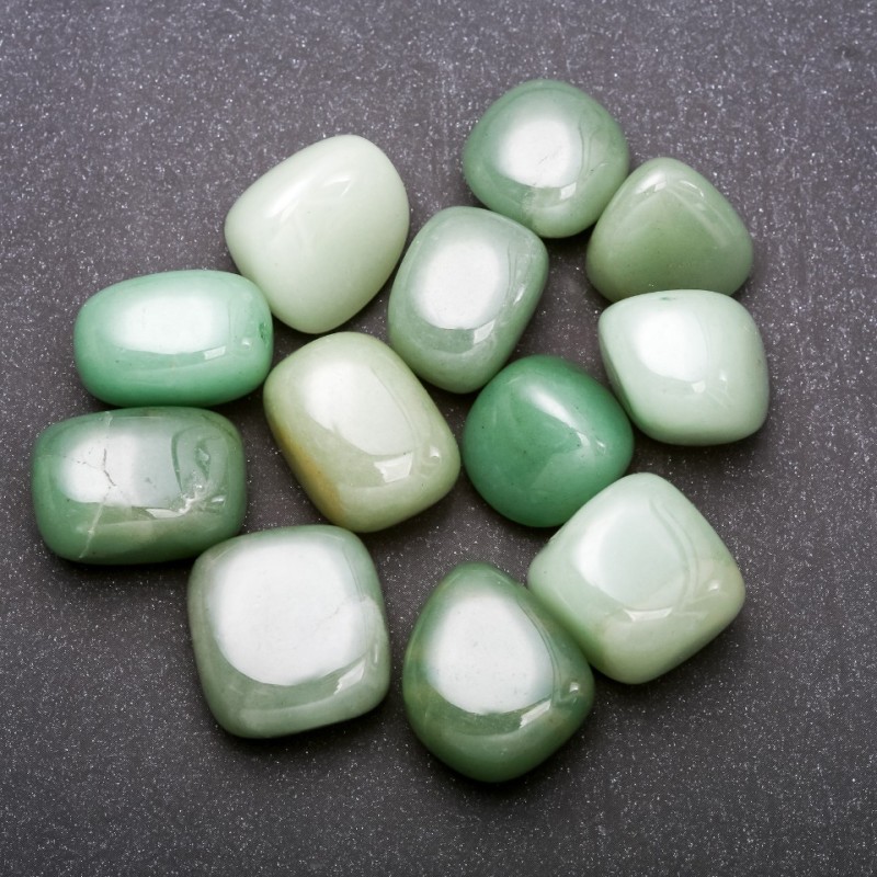 Nefryt galetowy – naturalny kamień 15×20 mm (+-) opakowanie 100 g