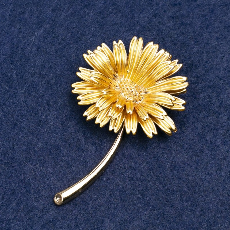Broszka «Kwiat margaretki» 50×34 mm