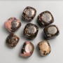 Fasetowany rodonit naturalny 21×17 mm (+-) opakowanie 100 g