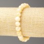 Bransoletka Perłowy Balamut (sztuczny akryl), średnica 8 mm +-, długość 18 cm +-, gładka kulka na gumce
