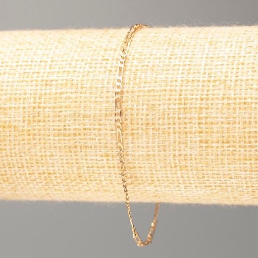 Bransoletka Xuping z pozłoceniem 18K, długość 19 cm, grubość 2 mm