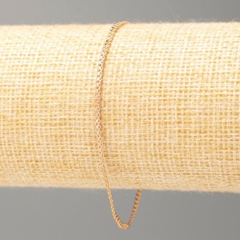 Bransoleta Xuping z pozłoceniem 18K, długość L 19 cm, grubość 2 mm +