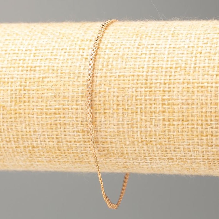 Bransoleta Xuping z pozłoceniem 18K, długość L 19 cm, grubość 2 mm +