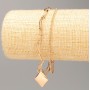 Bransoletka Xuping z pozłoceniem 18K, długość 17–21 cm, grubość 5 mm +