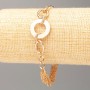 Bransoletka Xuping Pozłacenie 18K, długość 18–21 cm, grubość 5 mm +