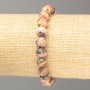 Bransoletka z rodokrozytem – gładkie kulki, średnica ok. 8 mm, długość 18 cm