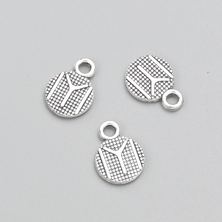 Zawieszka ozdobna 11×8 mm, zestaw 50 szt.