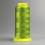 Nitka bobinowa zielonego koloru, średnica 0,9 mm, nylon do rękodzieła, 300 m
