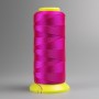 Nitka bobinowa malinowa, średnica 0,6 mm, kapronowa do rękodzieła, 300 m