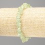 Bransoletka z prenitu – naturalnego kamienia, fasetowane kuleczki, średnica 9×3 mm (±), długość 18 cm (na elastycznej gumce)