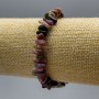 Bransoletka z naturalnego turmalinu, drobiny kamienia, średnica 10×3 mm, długość 18 cm (elastyczna)