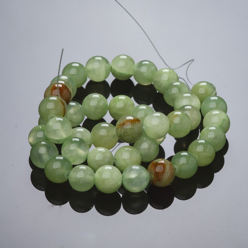 Koraliki z naturalnego onyksu na nitce 12 mm