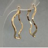 Kolczyki Xuping w kształcie kół z pozłacaniem 18K, grubość 2 mm, średnica 35 mm